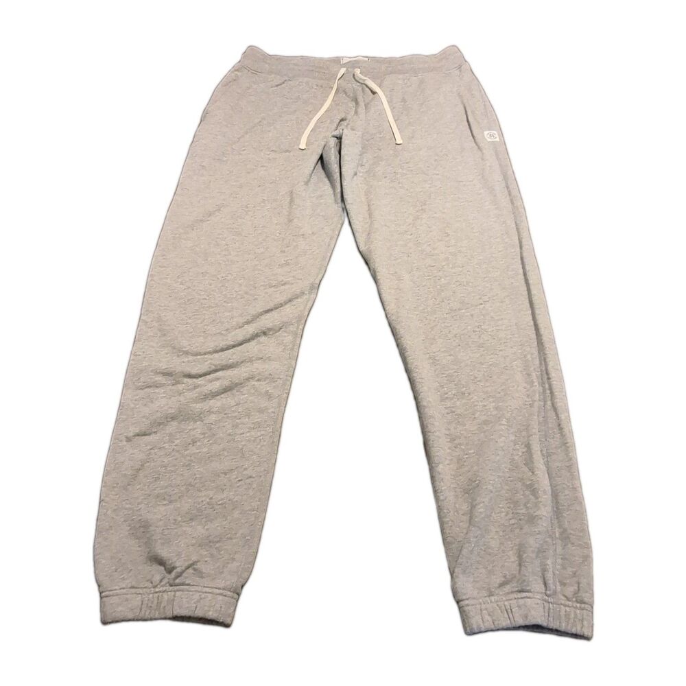 Reigning Champ Sweatpants Men Size XXL Gray Elastic Drawstring Pockets (37×33)
